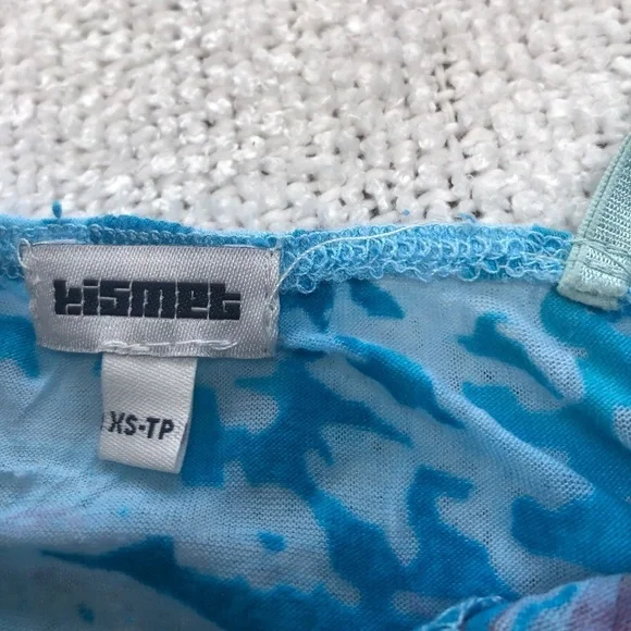 Kismet exsmall summer top, multicolour spaghetti strap top, like new - Picture 5 of 6